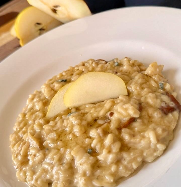 Risoto de Pera com Mel